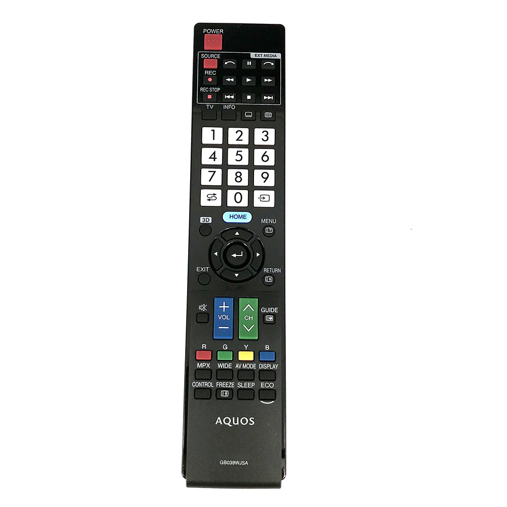 รีโมทคอนโทรลใหม่ GB039WJSA สําหรับ SHARP Aquos LCD HDTV TV LC46LE840X LC52LE840X LC60LE940X LC60LE95