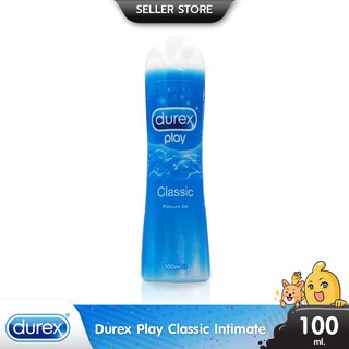 Durex Play Classic Intimate เจลหล่อลื่น สูตรน้ำ ลื่นแบบธรรมชาติ บรรจุ 1 หลอด (ขนาด 100 ml.)