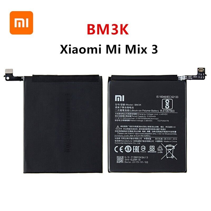 แบตเตอรี่สำหรับ Xiaomi Mi Mix 3 Mix3 BM3K