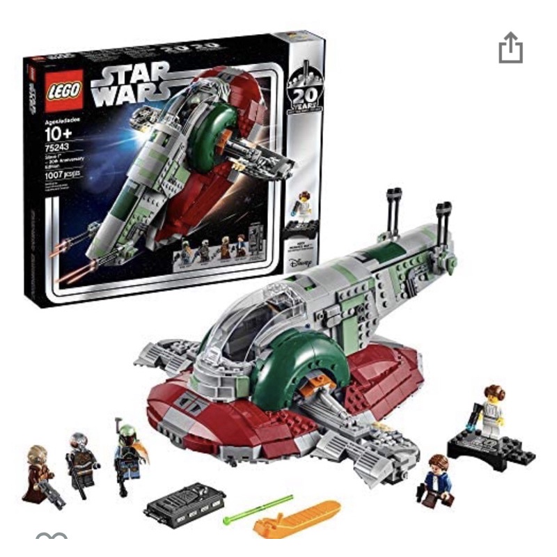 LEGO Star Wars Slave l – 20th Anniversary Edition 75243 Building Kit (1007 Pieces)
