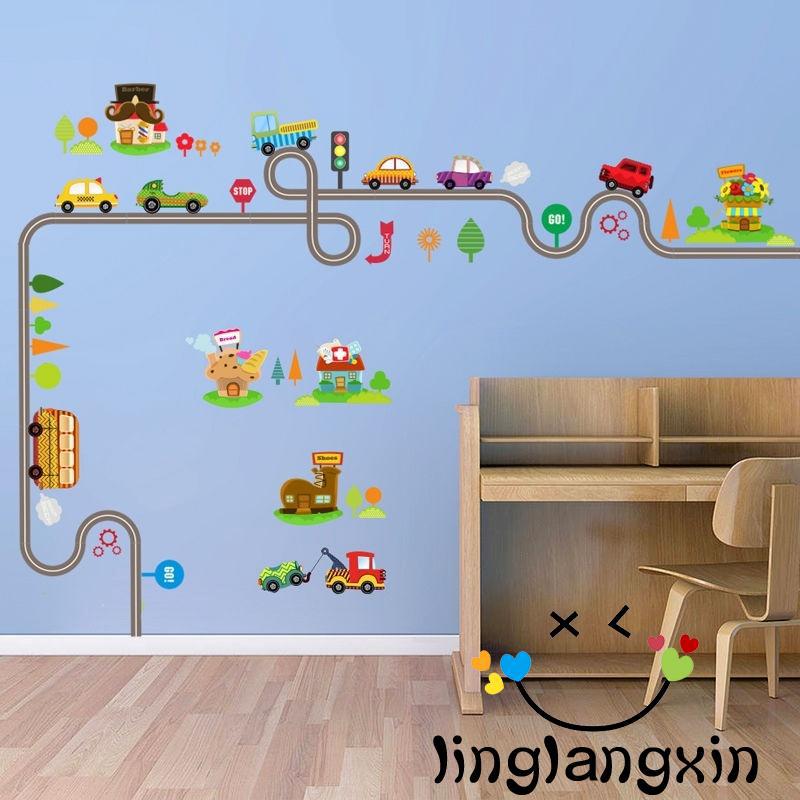 สติกเกอร์ติดผนังลายการ์ตูนสำหรับตกแต่งบ้าน