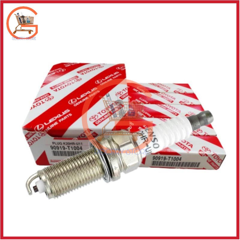 (1 ชิ้น) K20HRU11 หัวเทียน Toyota Innova Tgn40 Fortuner 2.7 Tgn51 Nissan X-trail T30 (90919-T1004)