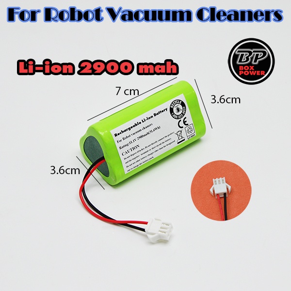 แบตเตอรี่สำหรับหุ่นยนต์ดูดฝุ่น​ Homie Mapping​ Plus ,Charger Plus,Proscenic 850T Li-ion 2900 mAh 11.1V( รุ่นอัพเกรด )