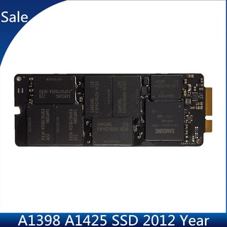 ขาย HRUIYL โซลิดสเตทไดรฟ์ 128GB SSD 2012 A1398 A1425 ปี 128GB 256GB2012 สําหรับ Macbook Pro Retina