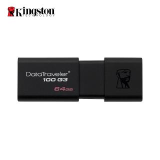 Kingston U disk 64gu ดิสก์ USB3.0 mobile U disk 64g แฟลชไดรฟ์ USB ของแท้ genuine ดิสก์ของแท้