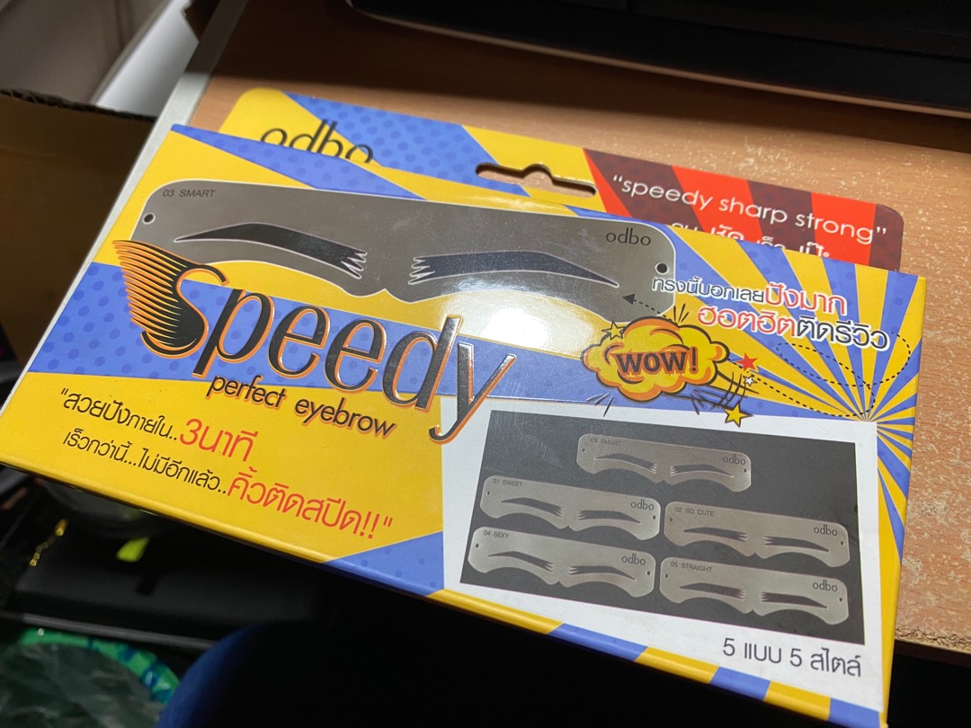 บล็อคเขียนคิ้ว Odbo Speedy od8-132 เขียนคิ้ว บล็อคคิ้ว | Shopee Thailand