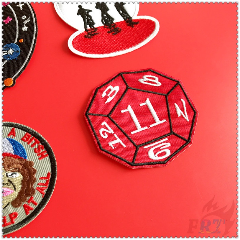 แผ่นแพทช์สําหรับตกแต่งเครื่องแต่งกาย 1 ชิ้น - รูปที่ 3