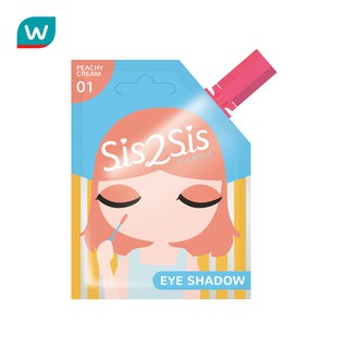 Sis2sis ซิสทูซิส ลองแวร์ ครีมมี่ อายแชโดว์ มล. Peachy Cream