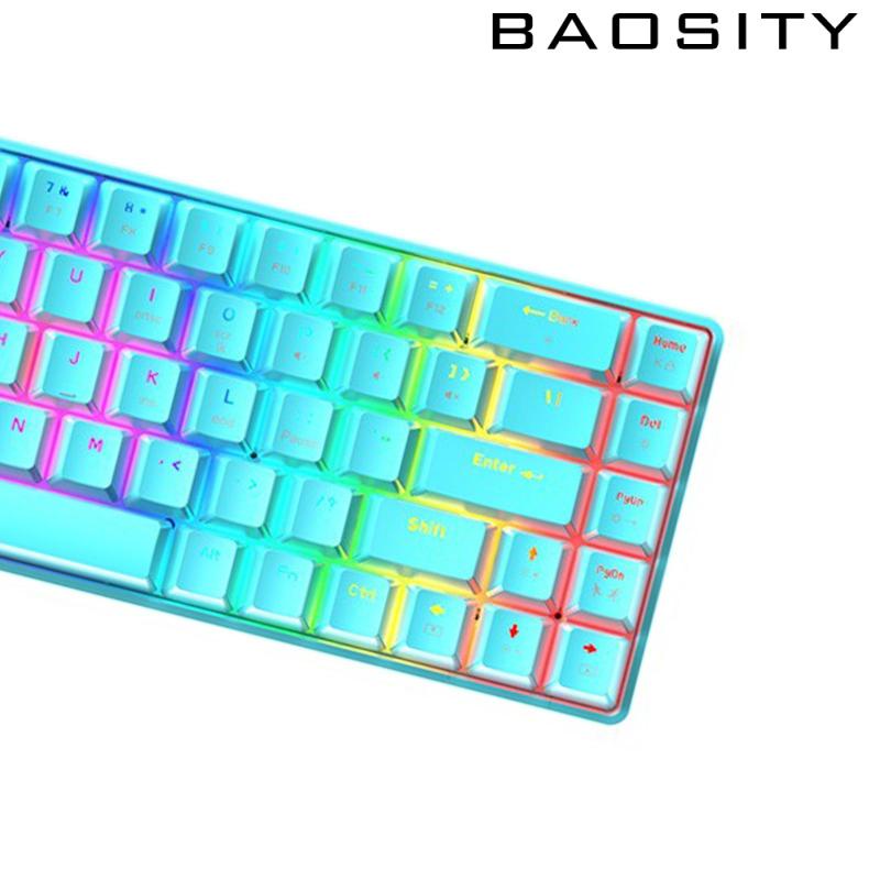 68 Key Game Keyboard 60% Layout Waterproof Portable for Gamer Typist #8