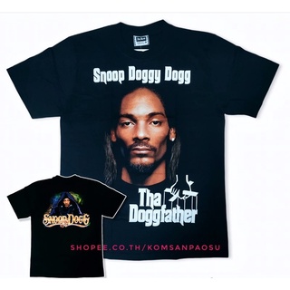 เสื้อยืด snoopdogg Tha Doggfather hiphop raptee เสื้อ Snoopdogg rapper