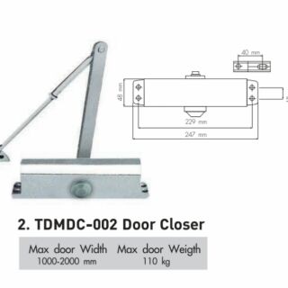 TDM โช้คอัพประตู ประตู 110 กก.ไม่ตั้งค้าง (รับประกัน 1 ปี)