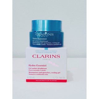 เจล เติมน้ำให้ความชุ่มชื้น Clarins Hydra - Essentiel Moisturrizes And Quenches Cooling Gel 50 ml