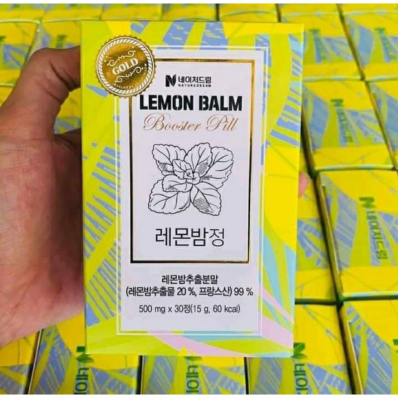 Lemon Balm Nature dream Booster Pill 1กล่อง 30เม็ด