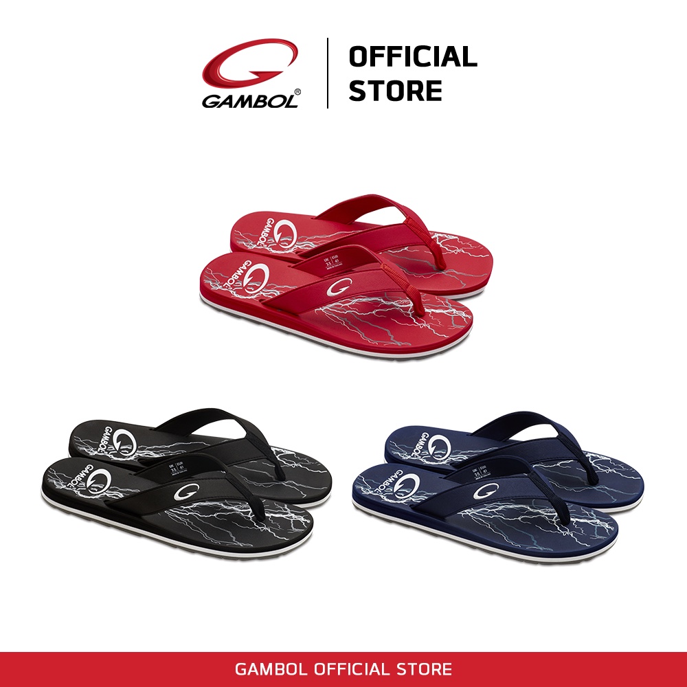 GAMBOL แกมโบล รองเท้าแตะหนีบชายหญิง รุ่น GM11408 / GW11408 Size 36-44