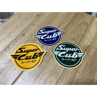 เครื่องหมาย Super Cub ติดบังลม (แท้จากศูนย์)