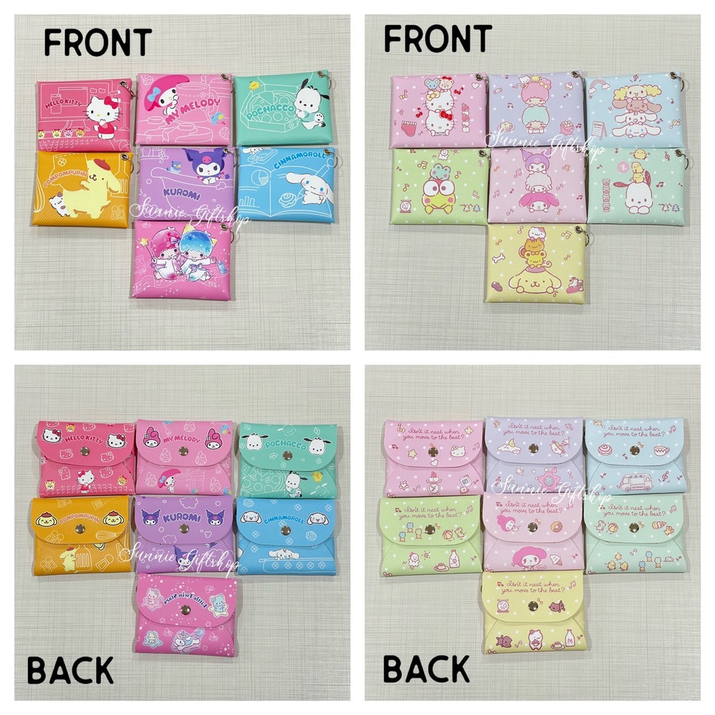 พร้อมส่ง กระเป๋าบัตร หนังPU พร้อมที่คล้อง ลายการ์ตูน ลายชุดที่2 ราคา ถูกที่สุด ดีลบีเคเค แกลเลอรีภาพที่ 2