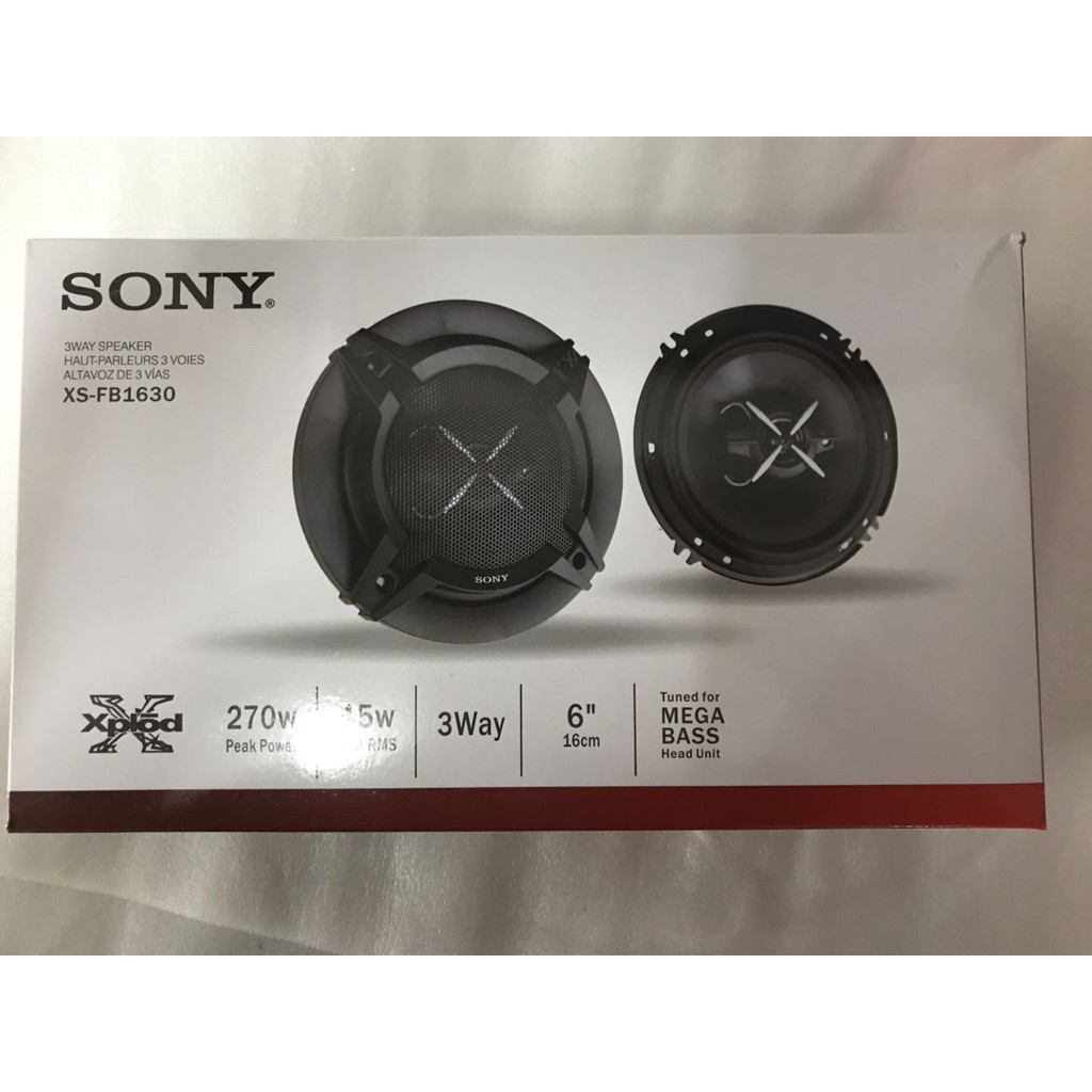Sony Speaker 6 นิ้ว 16cm Speaker 1694 3WAY 240Watt SPEAKER MODEL 6 นิ้ว 6.5 นิ้ว
