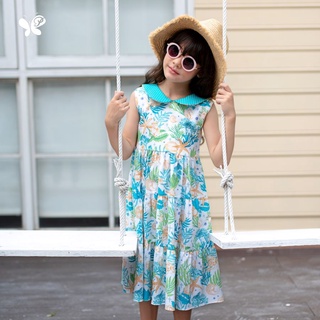 Papillon Girl Summer Dress เดรส แฟชั่นเด็กผู้หญิง