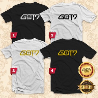 เสื้อยืด GOT7 T-shirt Men Women korean kpop band Tee Baju t shirt lelaki Cotton Casual tee top kaos cloth clothing