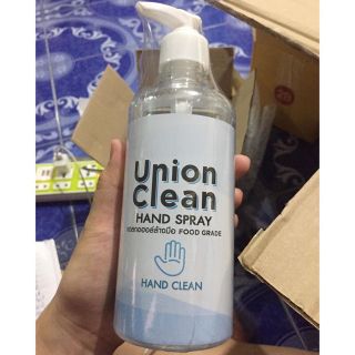 Union clean ยูเนียนคลีน  แอลกอฮอล์ล้างมือแบบน้ำ