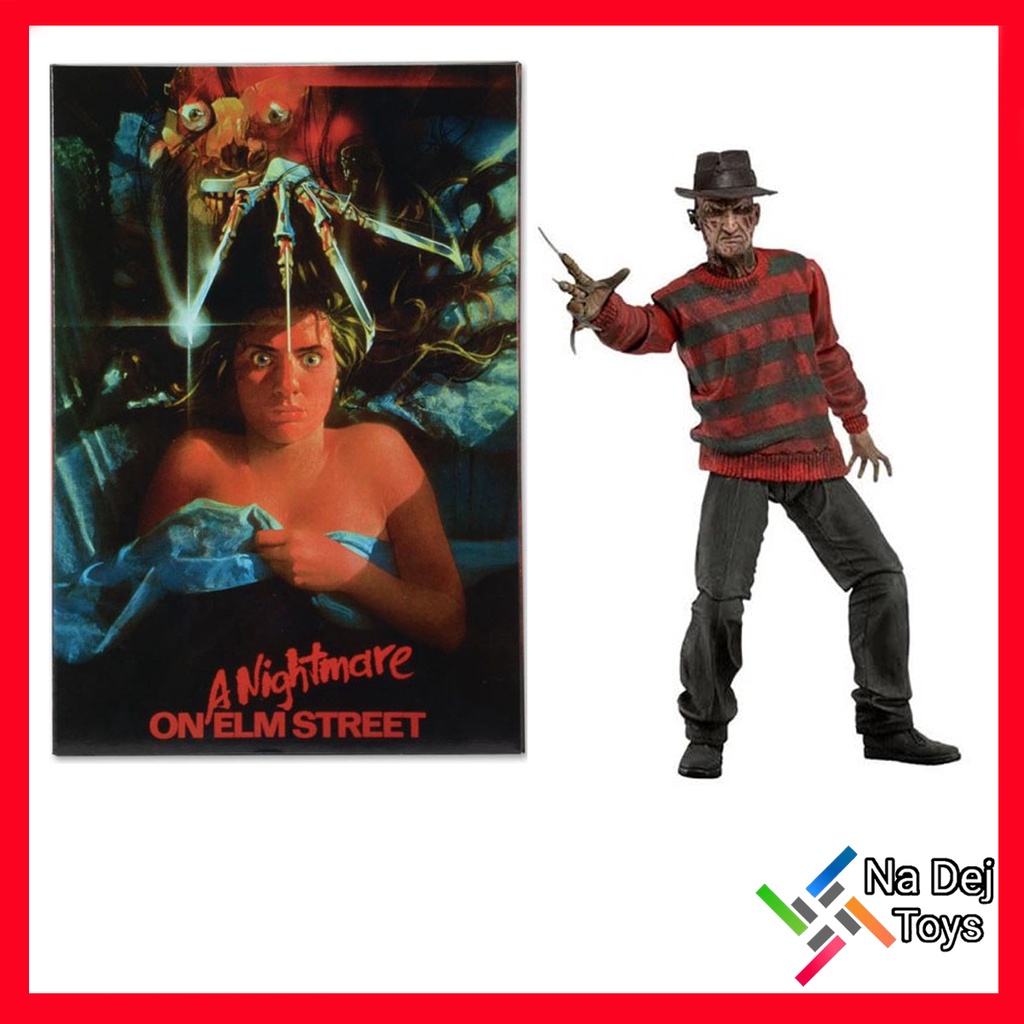 NECA A Nightmare on Elm Street Freddy Kruger 7" Figure นิ้วเขมือบ เฟรดดี้ ครูเกอร์ ขนาด 7 นิ้ว ฟิกเก