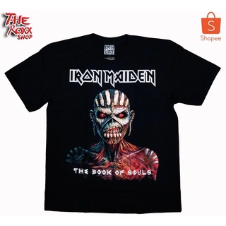 เสื้อยืดคอกลมเสื้อวง Iron Maiden  MS -131 เสื้อวงดนตรี เสื้อวงร็อค เสื้อนักร้องS-4XL