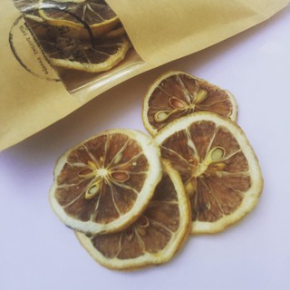 มะนาวอบแห้ง | มะนาวฝาน | ชามะนาว | เลมอนอบแห้ง 20 กรัม 50 กรัม 100 กรัม | Dried Lemon Slices