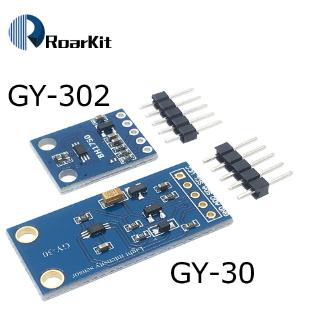 โมดูลชิปไฟความเข้ม GY-30 GY-302 BH1750 BH1750FVI สําหรับ arduino 3V-5V