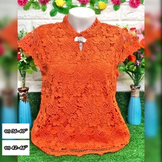 เสื้อลูกไม้ผู้หญิง มีอก 36-40 นิ้ว และอก 42-46 นิ้วงานฟรีไซศ์ ใส่ออกงานต่างๆได้สบายใส่แล้วสวยดูดี A