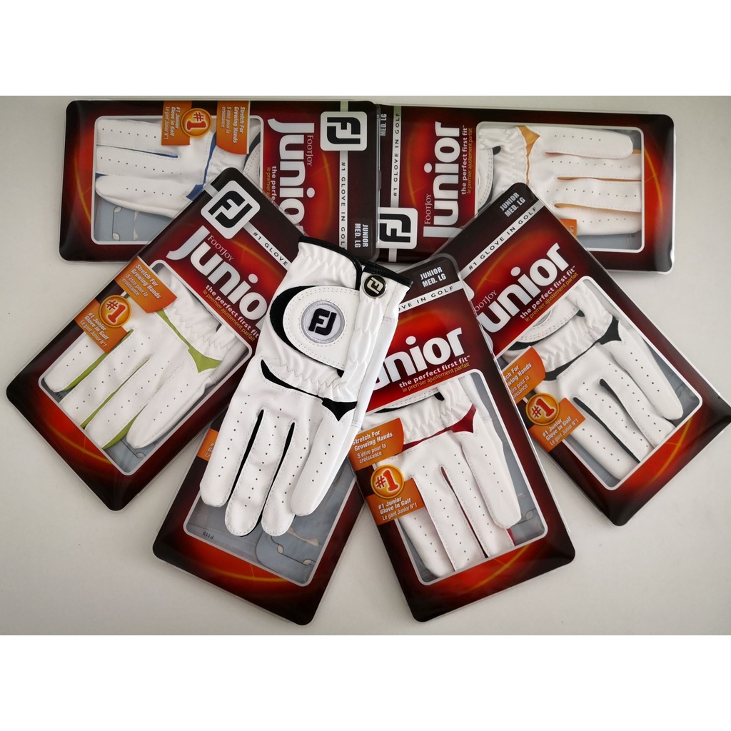 Footjoy Junior Left Golf Glove ( ใส่มือซ้ายสําหรับนักกอล์ฟถนัดขวา )