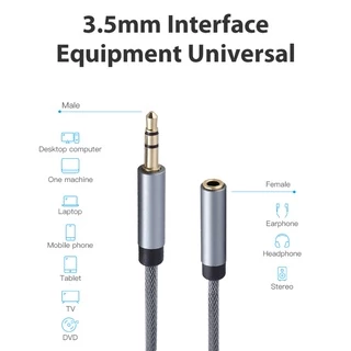 Caravan Crew สายเพิ่มความยาว 3.5mm Male to Female Stereo Audio Cable Woven fishing net for Smartphones Tablets