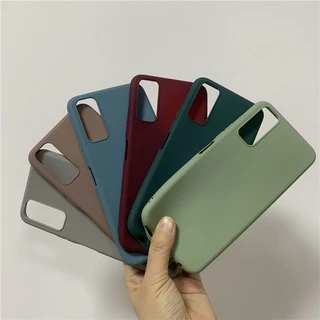 Vivo Y20 Y12S Y2Oi V20 SE V17 เคส TPU นิ่ม ผิวด้าน บาง สีลูกกวาด