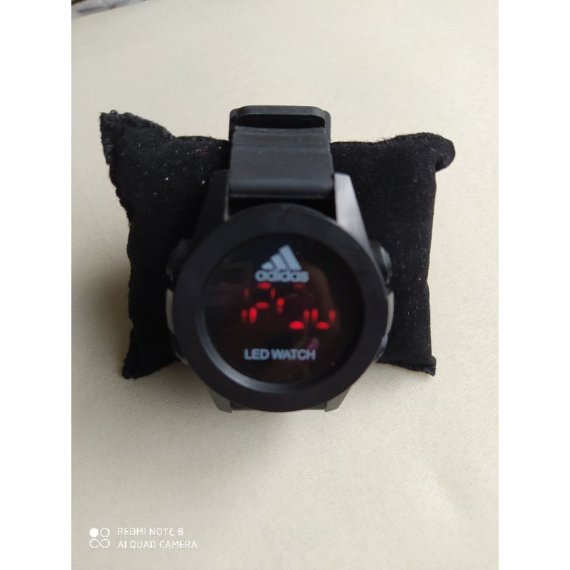 adidas led watch stainless steel back