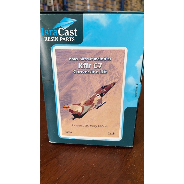 ชุดแปลง Isra Cast 48020 1/48 IAI Kfir C7