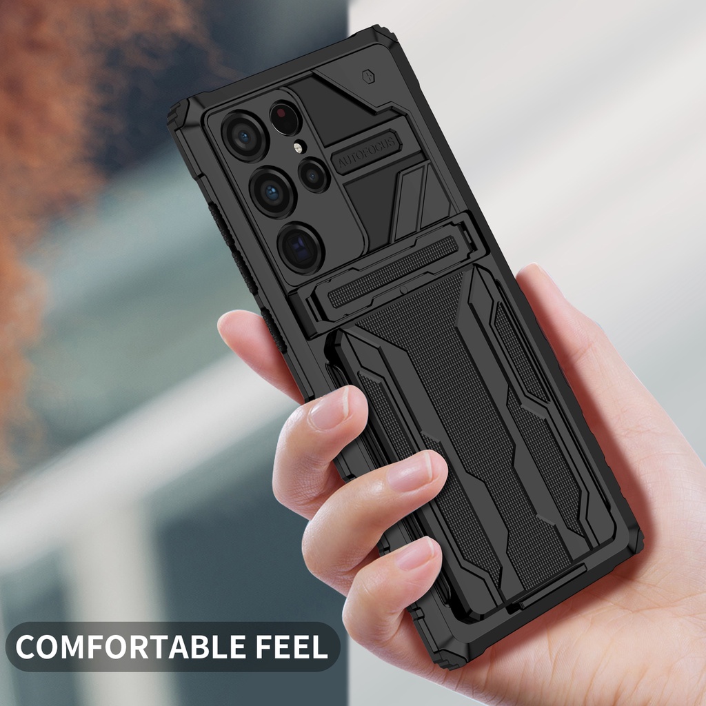 Hybrid Armor Shockproof Phone Case For Samsung Galaxy S24 รูปที่ 2