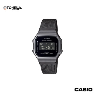 Casio Digital นาฬิกาข้อมือชาย/หญิงรุ่น A168WEMB-1BDF ประกันศูนย์CMG1ปี