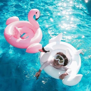 Baby inflatable swan ห่วงยางสวมขารูปหงษ์