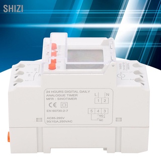 ShiZi สวิทช์จับเวลาดิจิตอล Tm929Bk 85`265V 30A