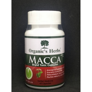 Organics Herbs MACCA บำรุงร่างกาย