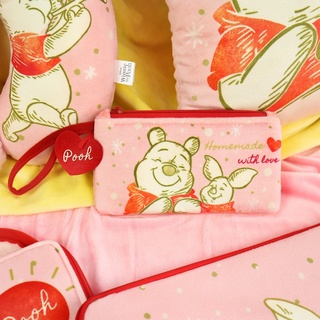 Disney ลิขสิทธิ์แท้ กระเป๋าตังยาว หมีพู Pooh Hunny With Love