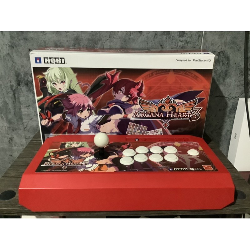 HORI Arcana Heart 3 Arcade Stick Fighting Joy PS3 มือ2 สามารถใช้กับ Pcได้