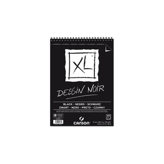 CANSON XL DESSIN NOIR DOUBLE GRAINED AND SMOOTH