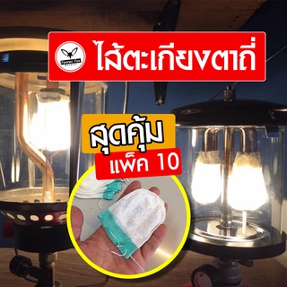 ไส้ตะเกียง สีเขียว ผูกเดียว ตาถี่ ...  10ไส้ 85 บาท /ไส้ตะเกียงยกแพ็ค ราคาถูกที่สุด