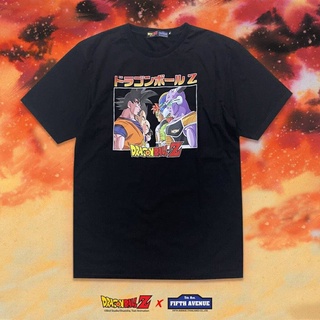 เสื้อยืดดราก้อนบอล DragonBallZGROUP-สีดำ-GOKU VS GINYU