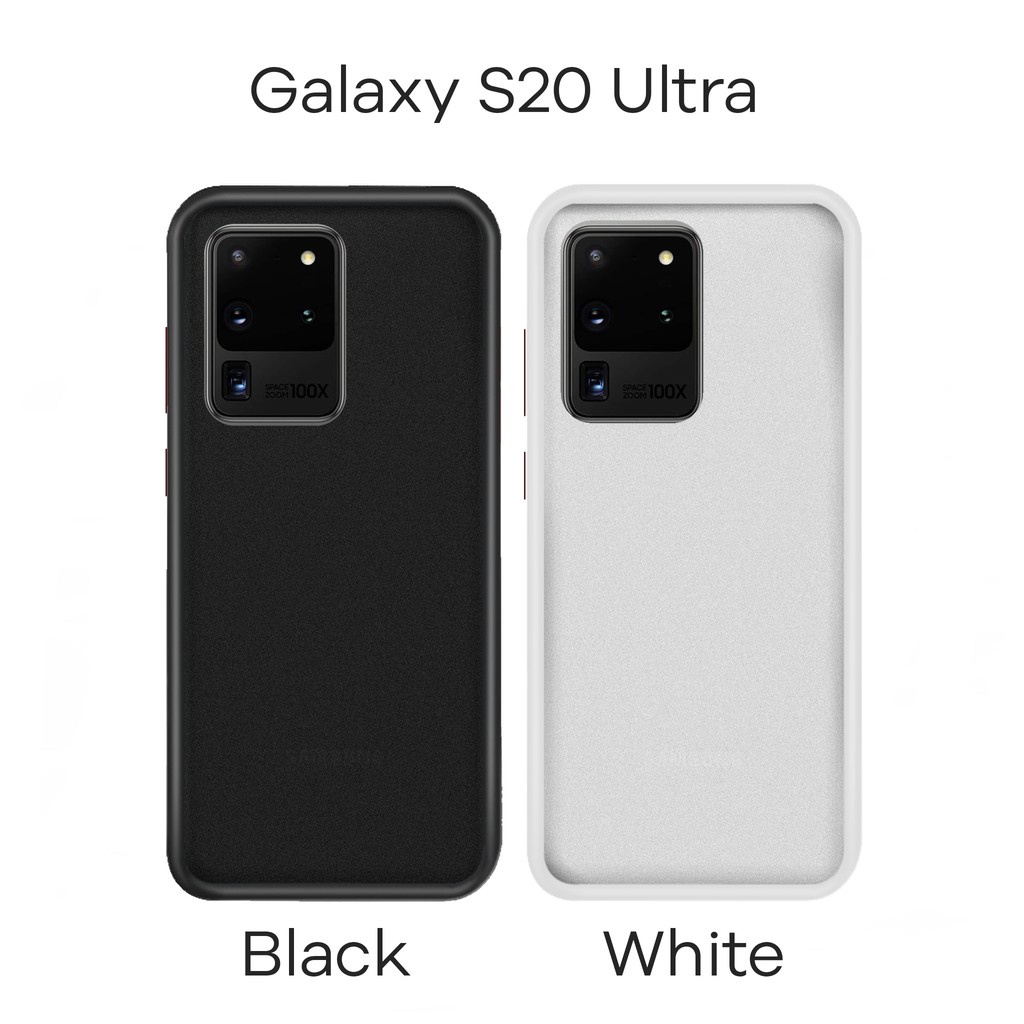 โทรศัพท์มือถือ☑▨As เคสกันกระแทก Samsung หลังผิวด้าน For Galaxy A71 5G / S20 / S20+ / S20 Ultra กันกระแทก สัมผัสดีไม่หนา