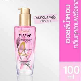 ลอรีอัล ปารีส เอลเซฟ เอ็กซ์ตรอว์ดินารี่ ออยล์ เฟรนช์ โรส ออยล์ อินฟิวชั่น 100 มล. loreal elseve กุหลาบฝรั่งเศส