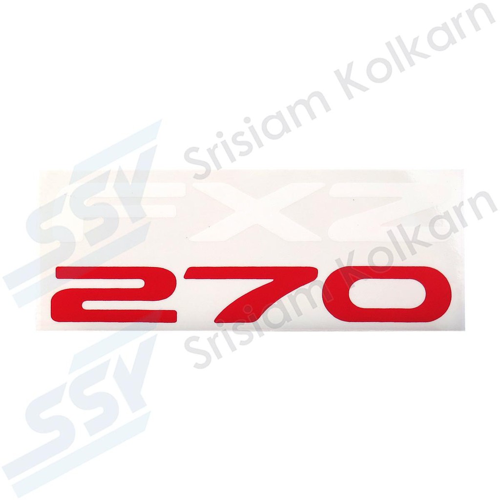 OEM สติกเกอร์แผงหน้า DECA270(6SDTB) รง. “FXZ 270” [89078549] ราคา ถูกที่สุด ดีลบีเคเค แกลเลอรีภาพที่ 2