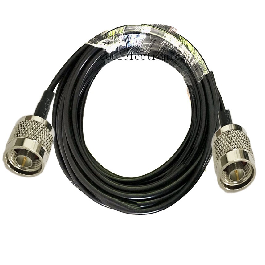 N Male to N Male Connector LMR-240 LMR240 RF coaxial Low Loss Coax cable 1m 2m 3m 5m 10m