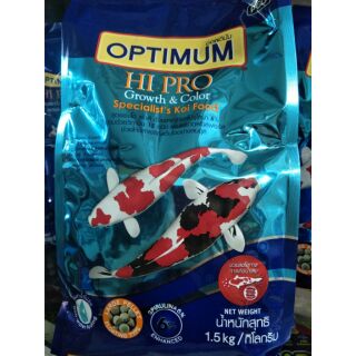 อาหารปลา Optimum Hi Pro 1.5kg