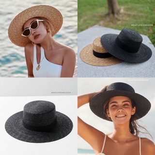 หมวกทรงเค้ก Boater hat